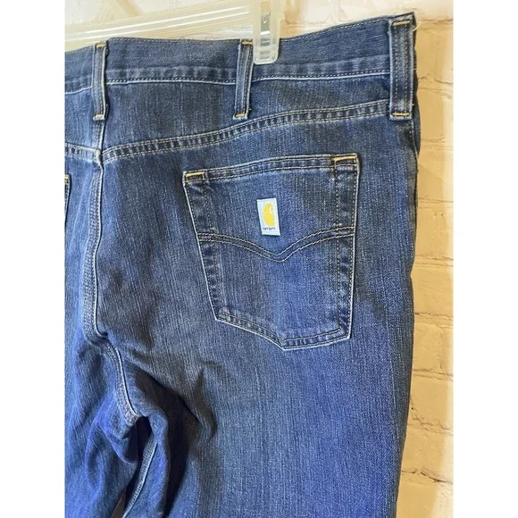 Carhartt FR Jeans Mens 40x28 Flame Resistant Straight Leg Indura Ultra Soft - Picture 6 of 6